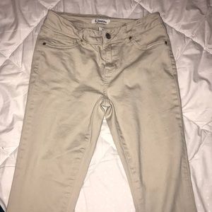 khaki jeans